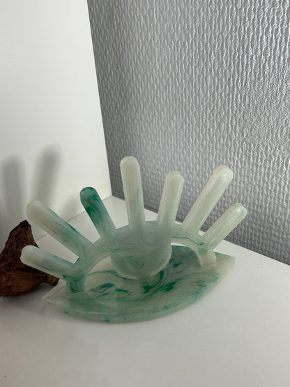 Présentoir à bagues, présentoir à bijoux en résine Epoxy