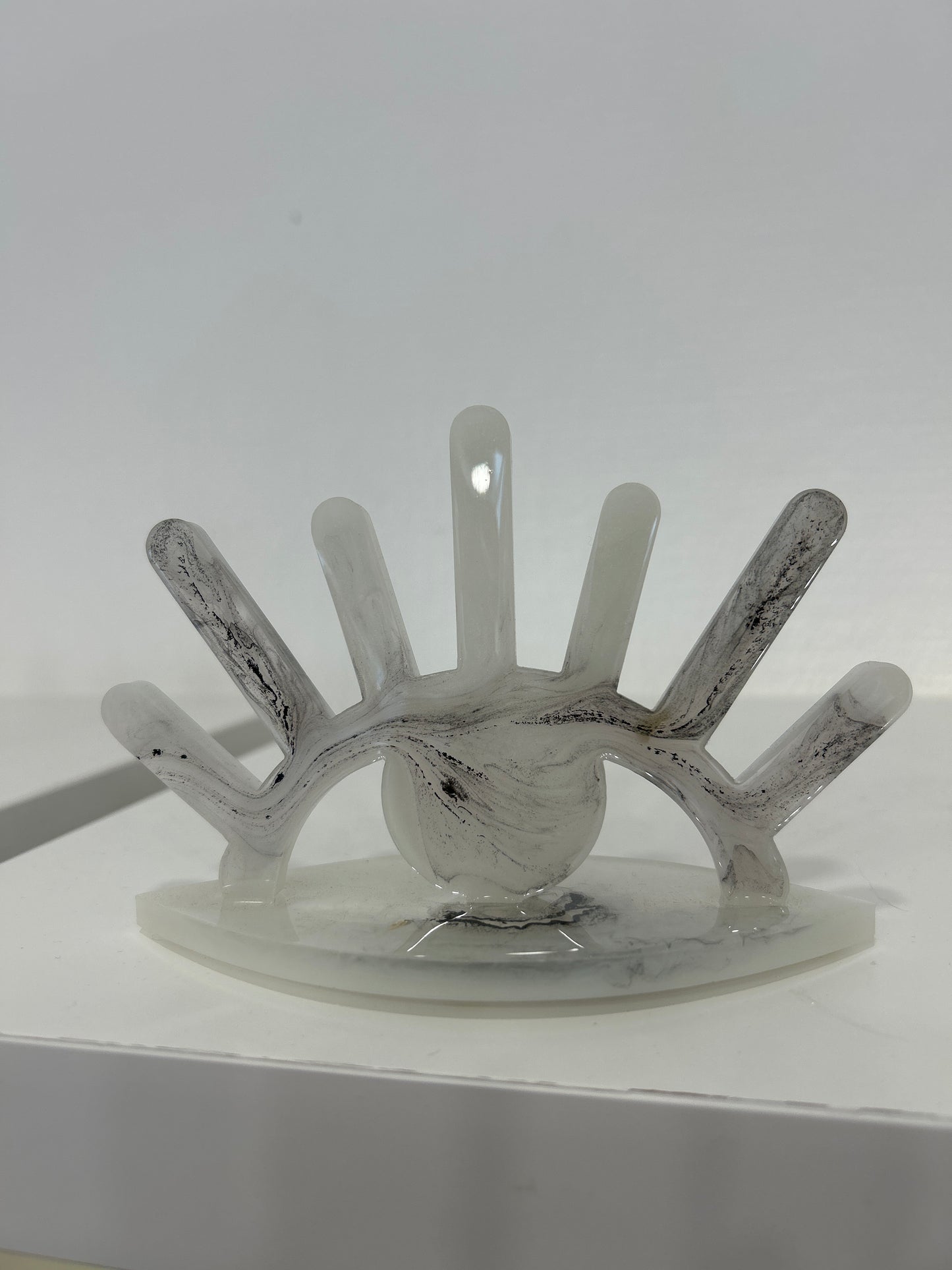 Présentoir à bagues, présentoir à bijoux en résine Epoxy