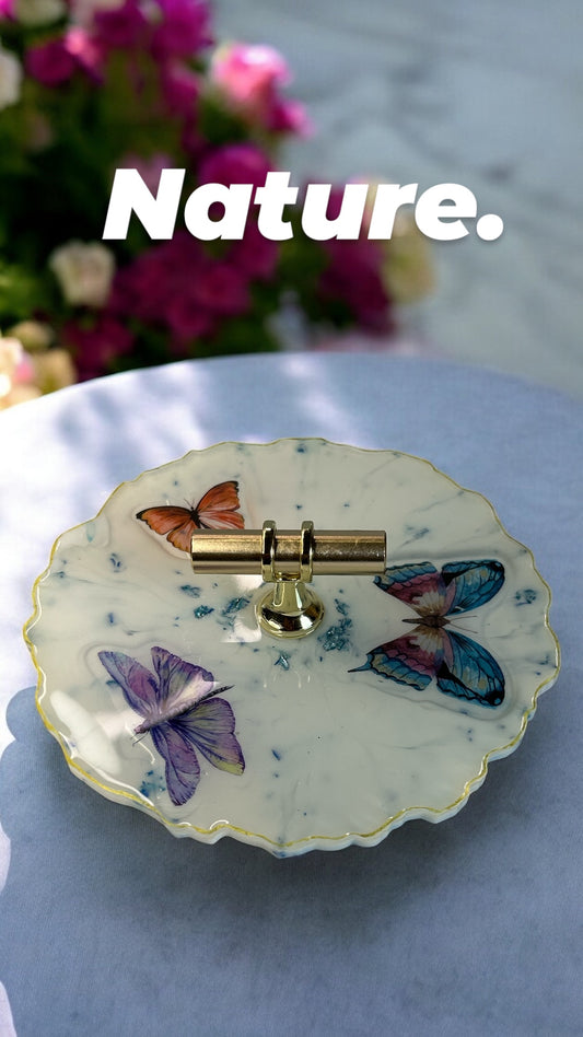 Présentoir à bijoux en résine époxy