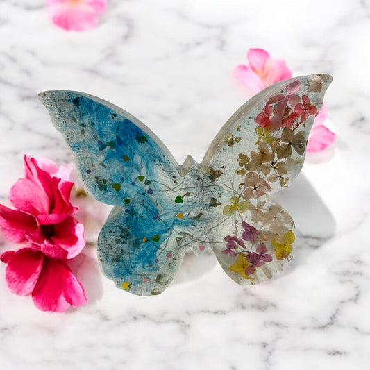 Lampe en forme de papillon en résine époxy