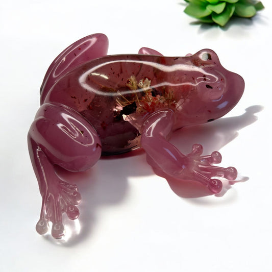 Figurine Grenouille en résine époxy