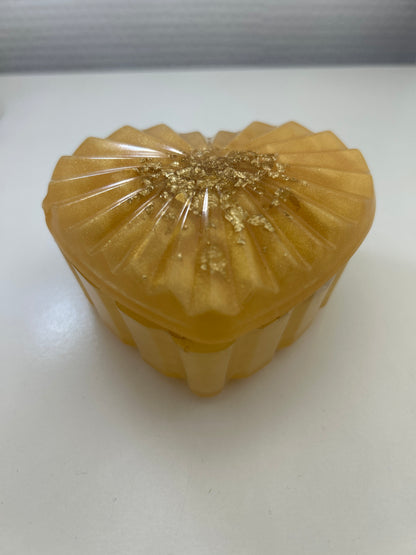 Boîte à bijoux en résine Epoxy