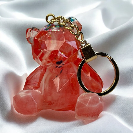 Figurine Ours géométrique en résine époxy