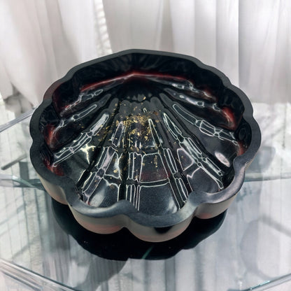Cendrier coquillage en résine époxy