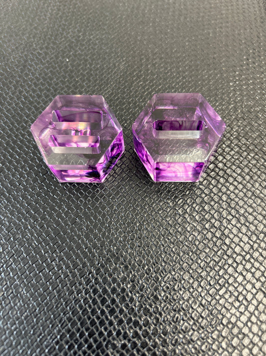 Porte-bagues, fiançailles et mariage en résine Epoxy