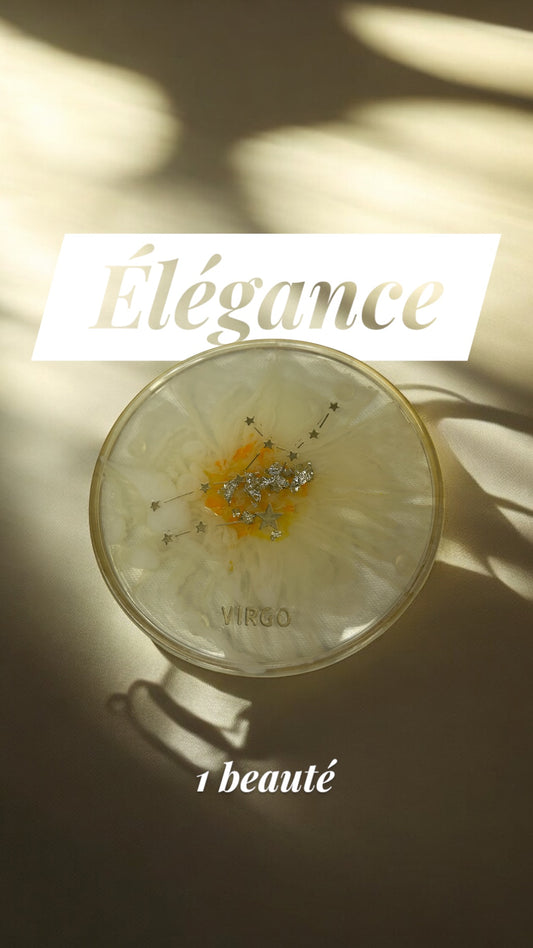 Dessous de verre du zodiaque en résine époxy