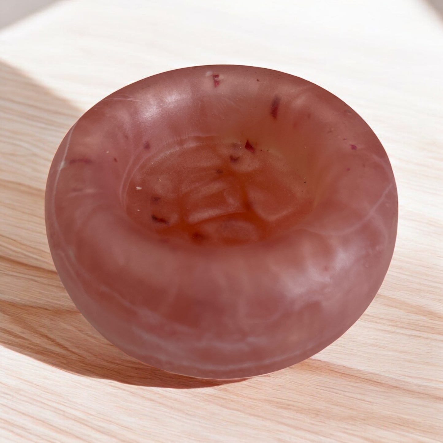 Bougeoirs en résine époxy