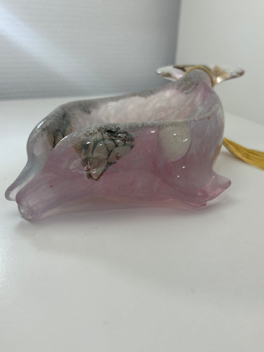 Porte-savon, Dauphin en résine Epoxy