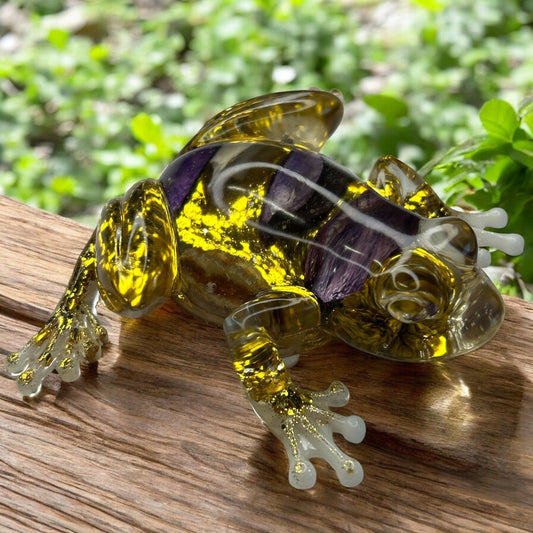 Figurine Grenouille en résine époxy