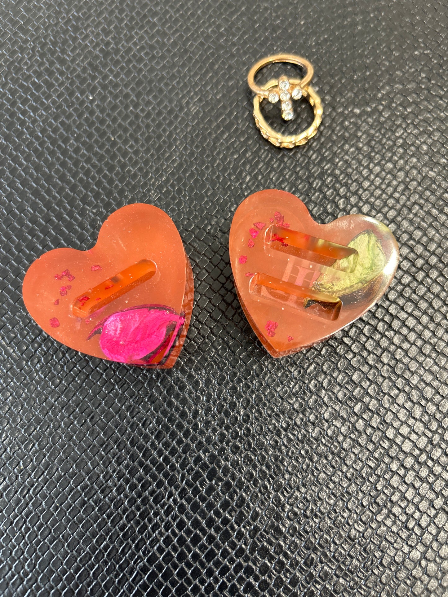 Porte-bagues, fiançailles et mariage en résine Epoxy