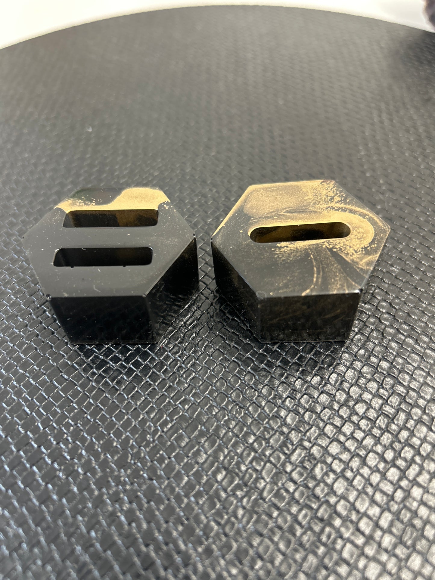 Porte-bagues, fiançailles et mariage en résine Epoxy