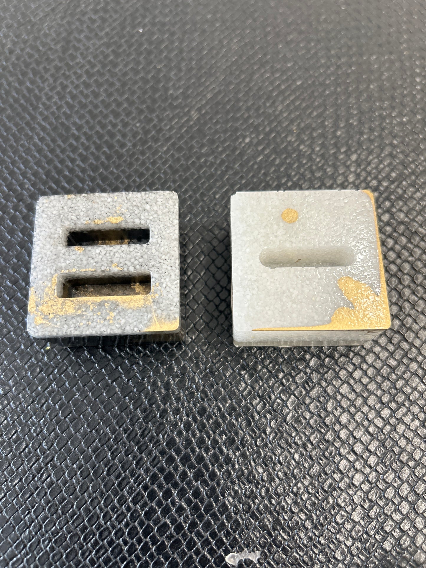 Porte-bagues, fiançailles et mariage en résine Epoxy