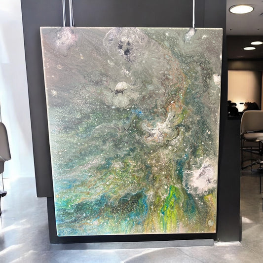 Œuvre d'art en acrylique Cosmos Intérieur